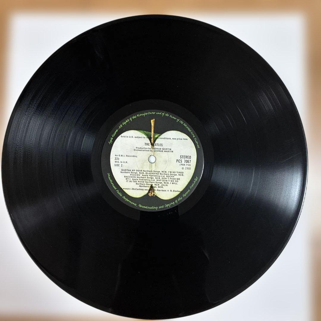 ビートルズ 名盤 レコード ホワイトアルバム UKオリジナル盤