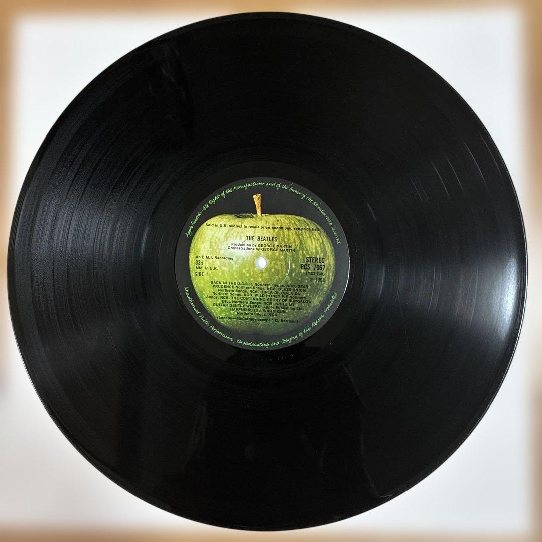 ビートルズ 名盤 レコード ホワイトアルバム UKオリジナル盤