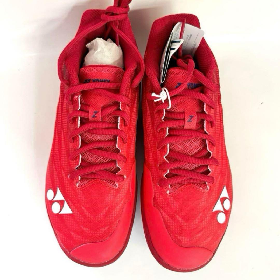 ⭐️限定⭐️ヨネックス パワークッション エアラスZ メン 24.5 ルビーレッド