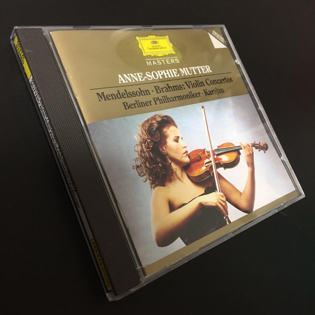 【売約済】ムター&カラヤン／メンデルスゾーン＆ブラームス:ヴァイオリン協奏曲