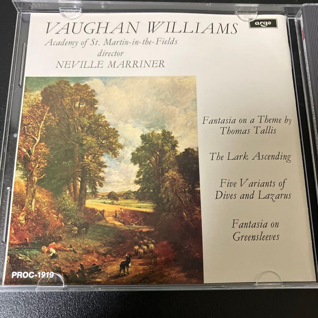 【売約済】マリナー／ホルスト:組曲《惑星》、グリーンスリーヴズ幻想曲他