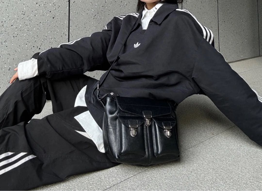 adidas アディダス originals RUGBY SHIRT ポロシャツ