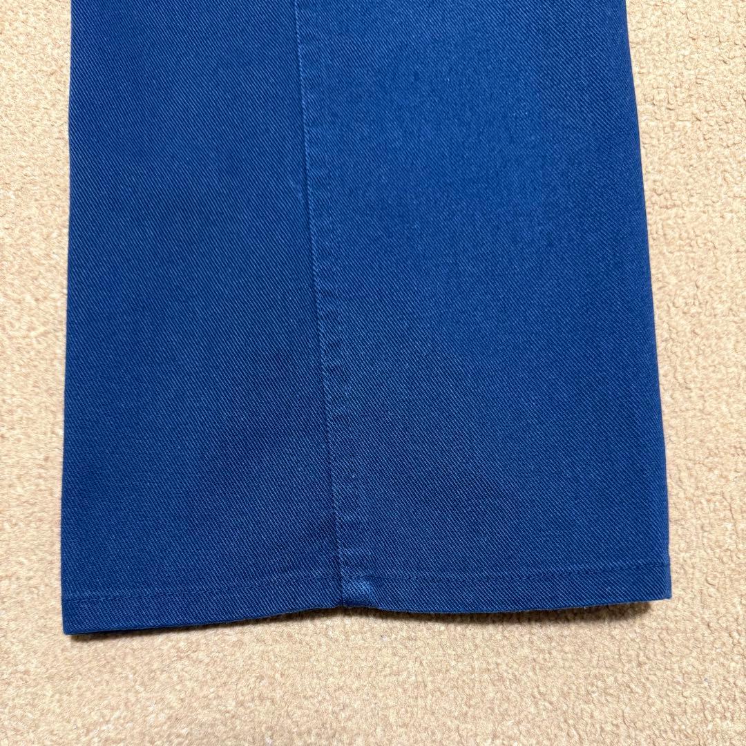 70s BEN DAVIS フリスコパンツ ネイビー 実寸33×29