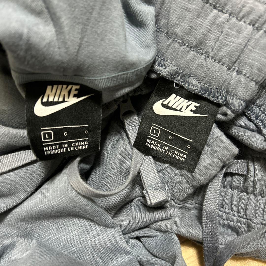 ほぼ未使用 ナイキ スウェット ジョガーパンツ パーカー 上下 セットアップ L