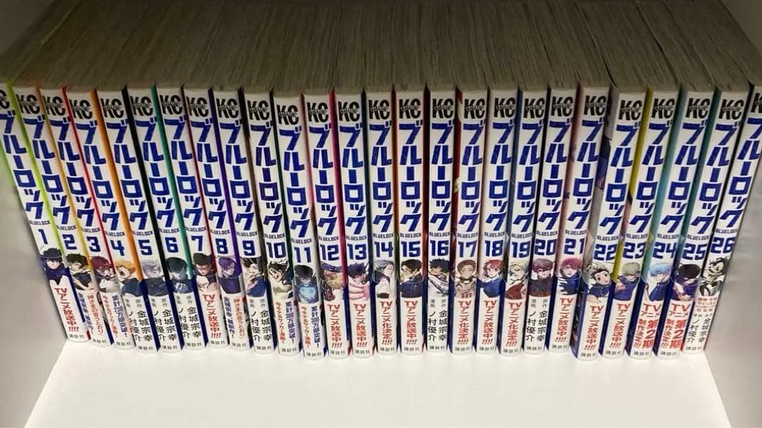 ブルーロック1〜34巻エピソード凪1〜5巻&原宿　セット売り　特典ステッカー付き