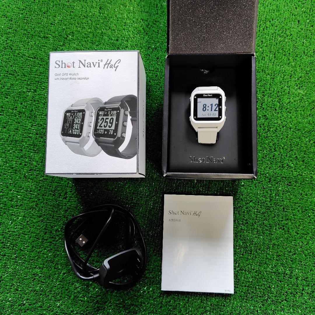 ラウンド用品・アクセサリー Shot Navi Hag Golf GPS Watch White