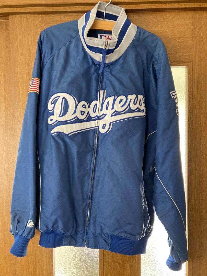 Dodgers MLBジャケット 青　XXL