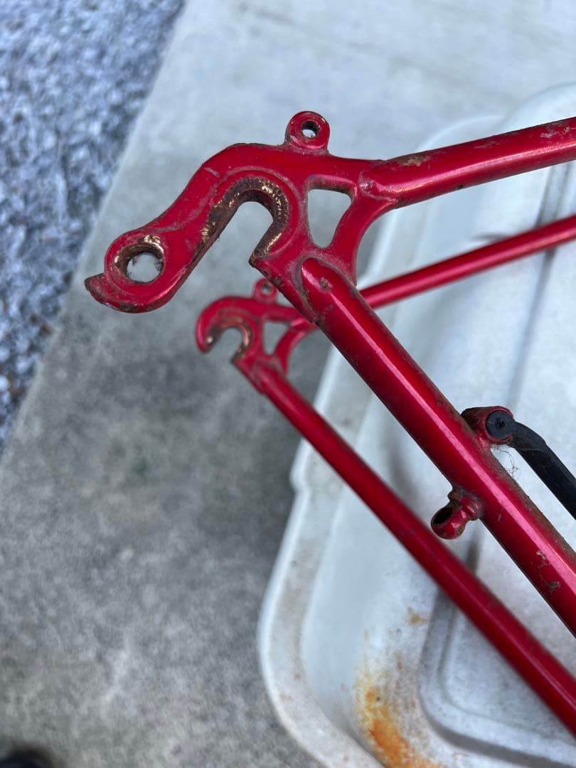 嶺*様 クロモリ 丹下 ビンテージ カミヤ チャンピオン ロードバイクフレーム