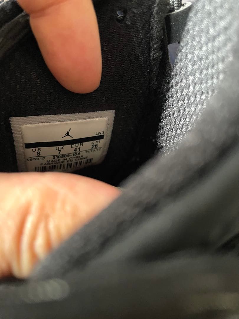 エアジョーダン 10 I’m back 26cm