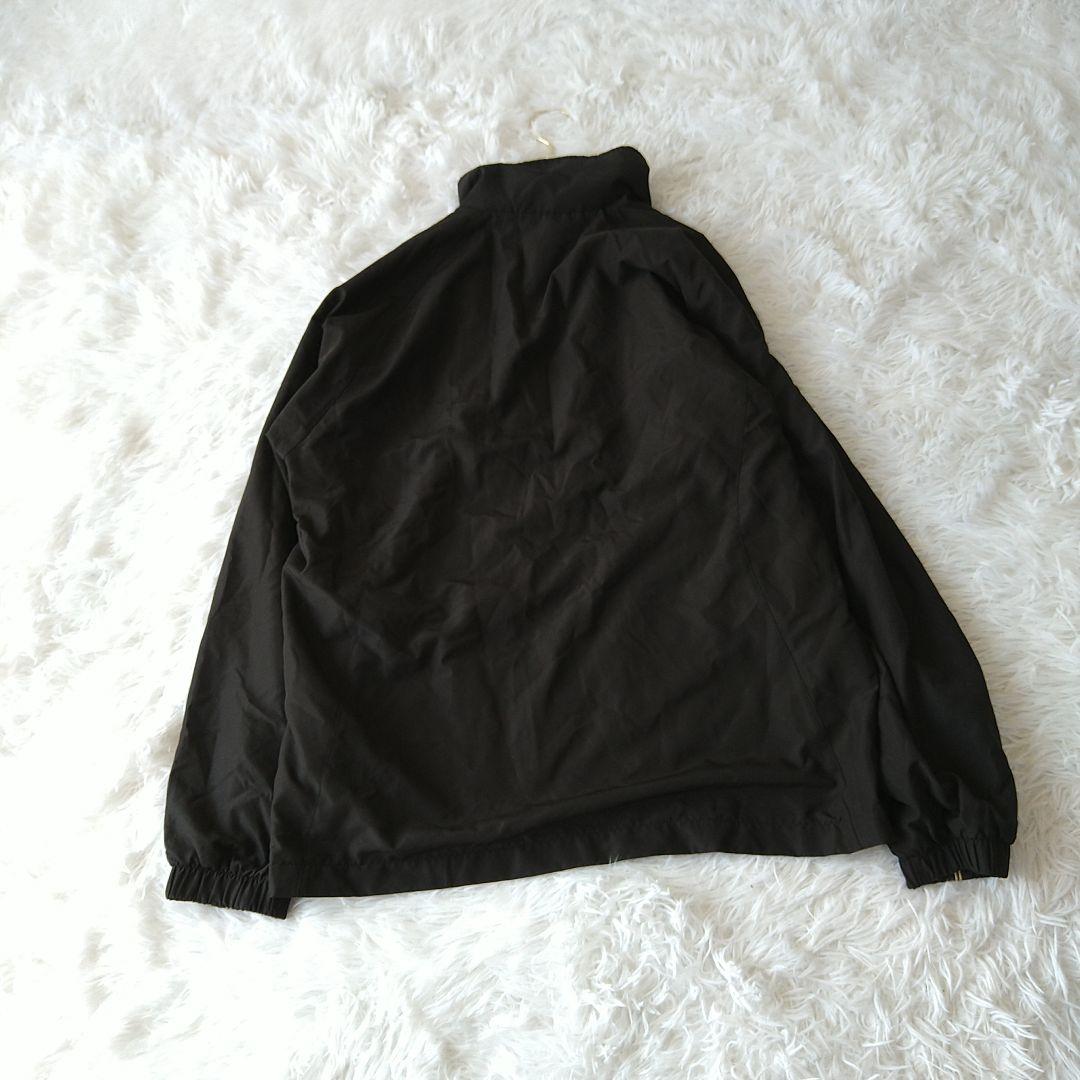 asicsアシックス　ウィンドブレーカー セットアップジャージMスタンドカラー黒