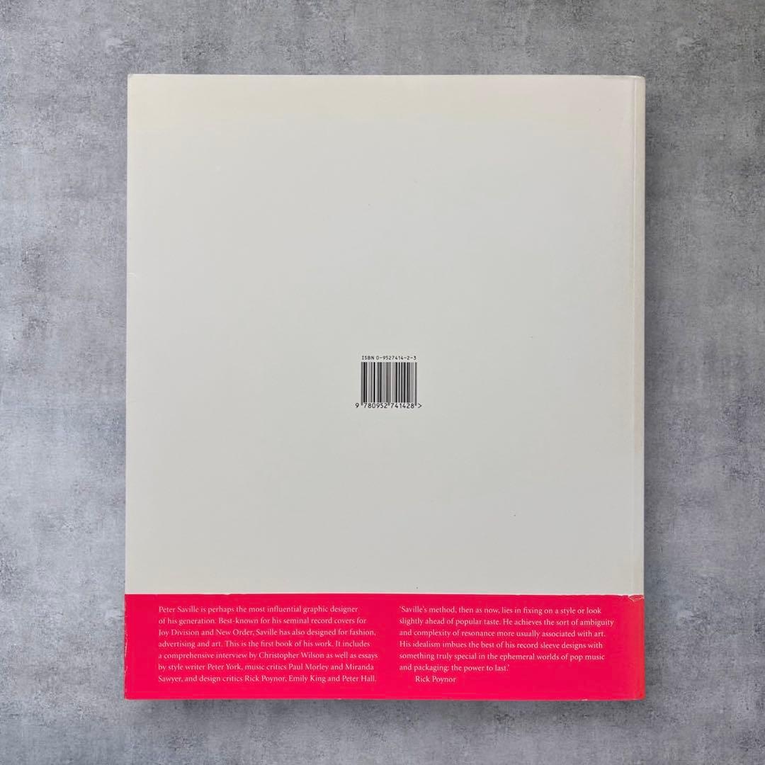 ★希少 洋書 Peter Saville ピーターサヴィル グラフィックデザイン