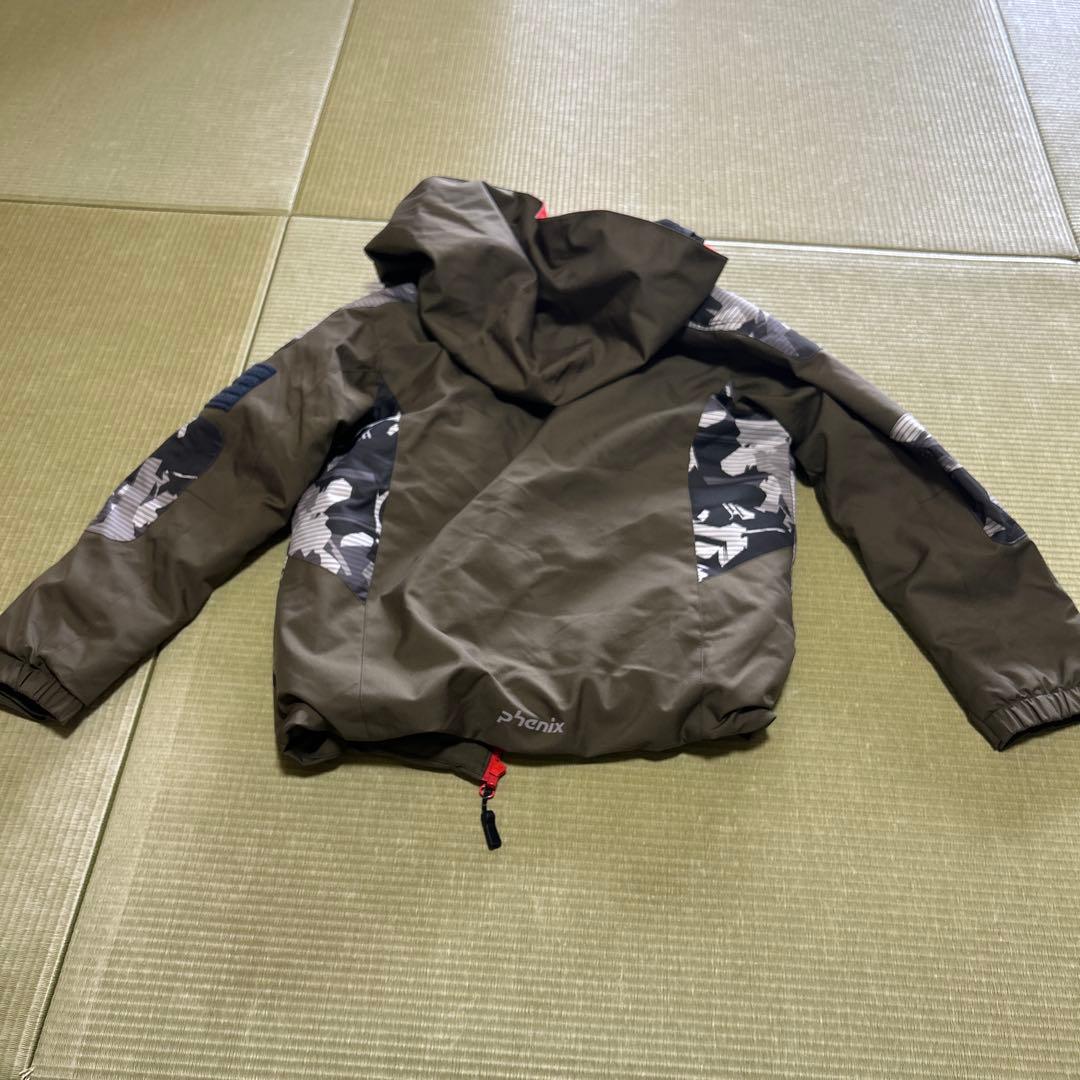 phenix カモフラージュ スキーウェア 子ども用