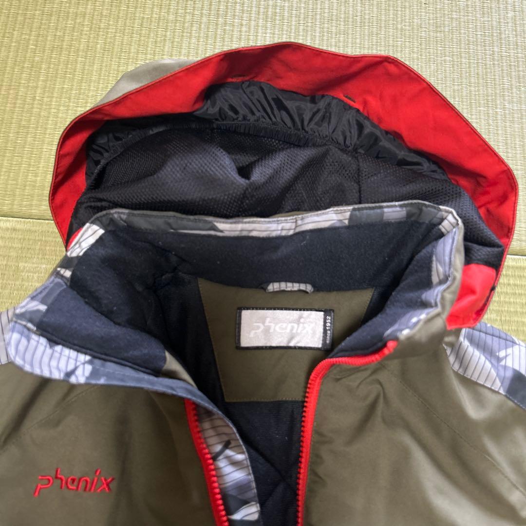 phenix カモフラージュ スキーウェア 子ども用