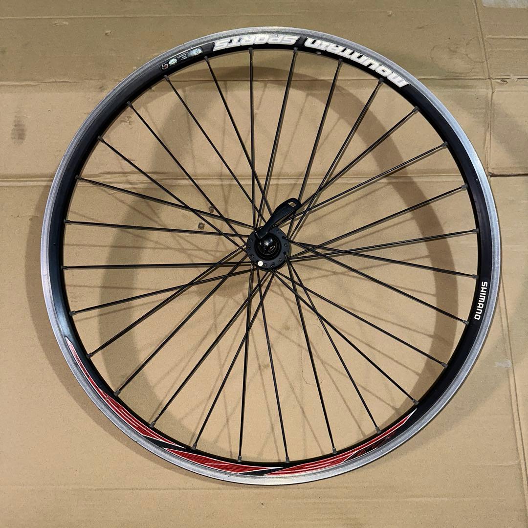 26インチ MTB 完組ホイール SHIMANO WH-M505