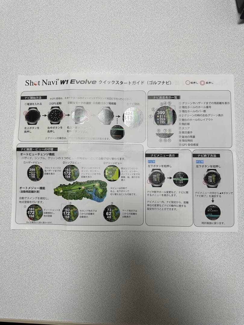 【ハロハロさん専用】 ShotNavi W1 Evolve ゴルフ GPS