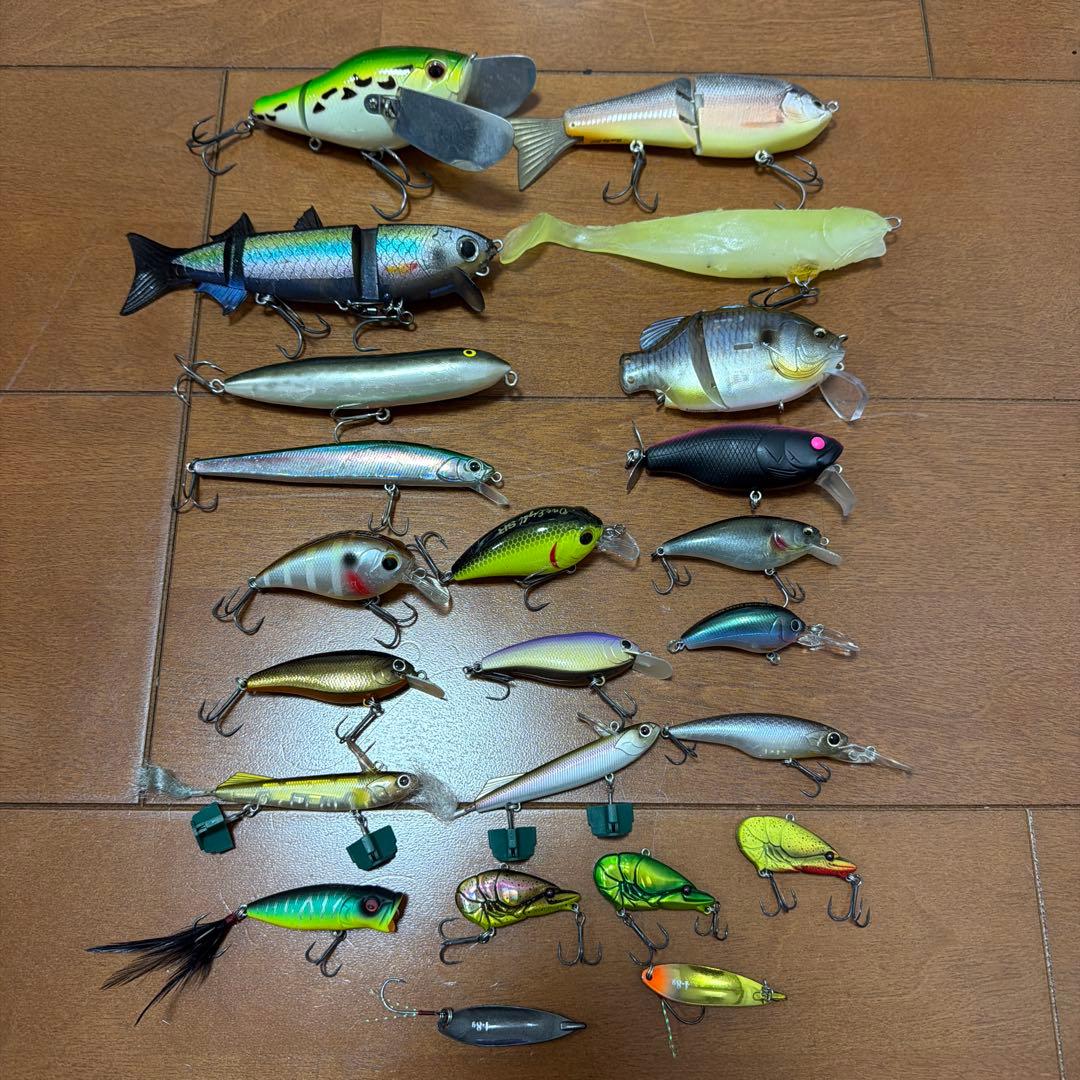 バス釣り引退ルアーセット