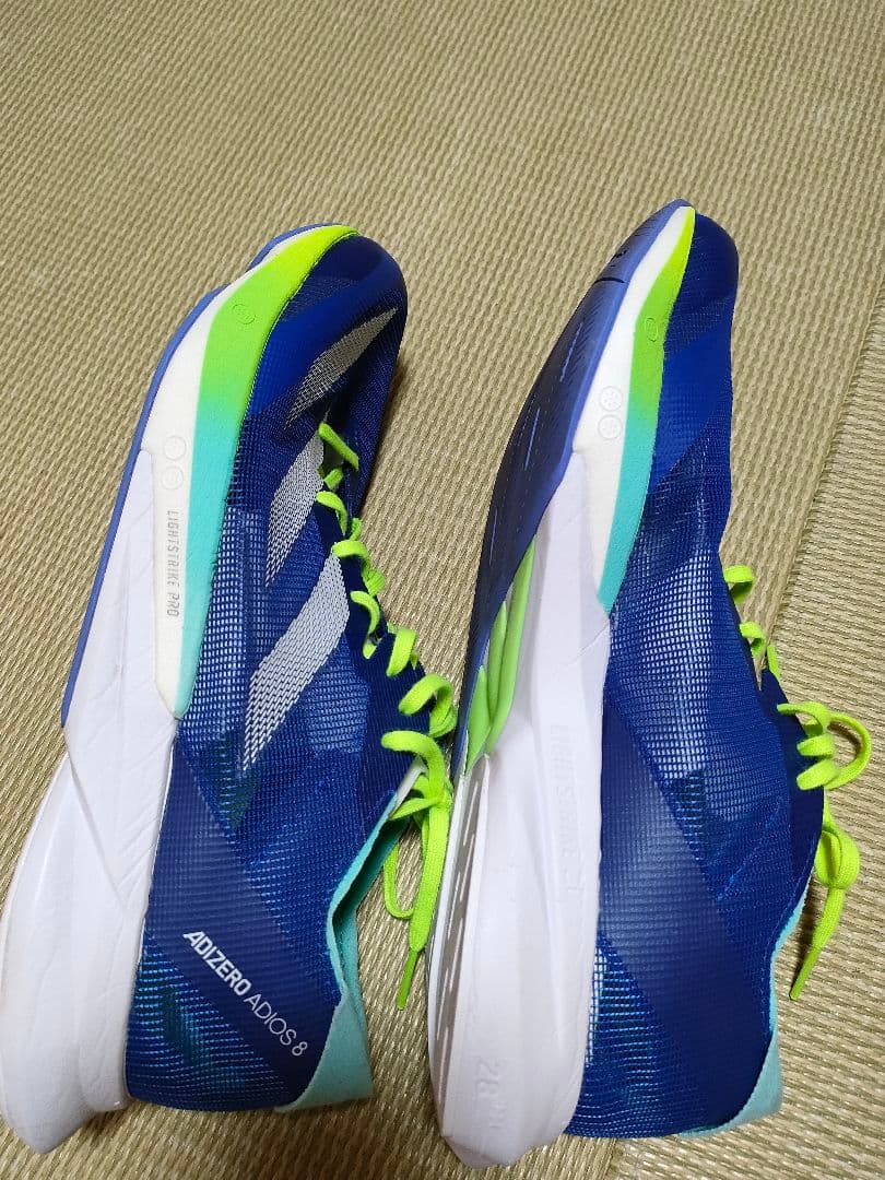 adizero japan8 アディゼロジャパン8 25.5cm 青/緑