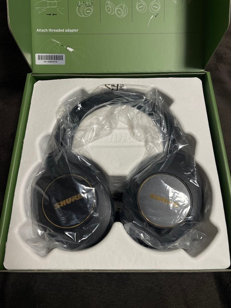 SHURE SRH840A 極美品 リケーブル付き