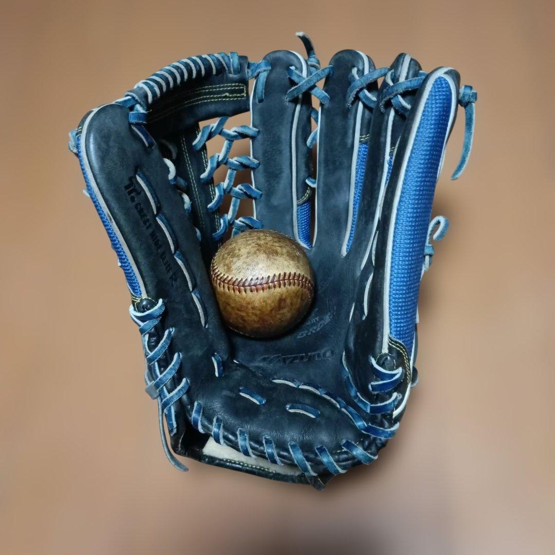 MIZUNO Pro ORDER 背面メッシュ外野手用　耕作名人刻印あり