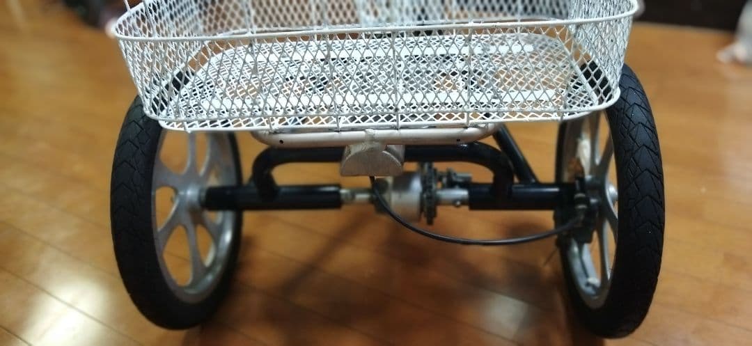 専用送料込み【ノーパンクタイヤ】四輪自転車クークル 三輪自転車