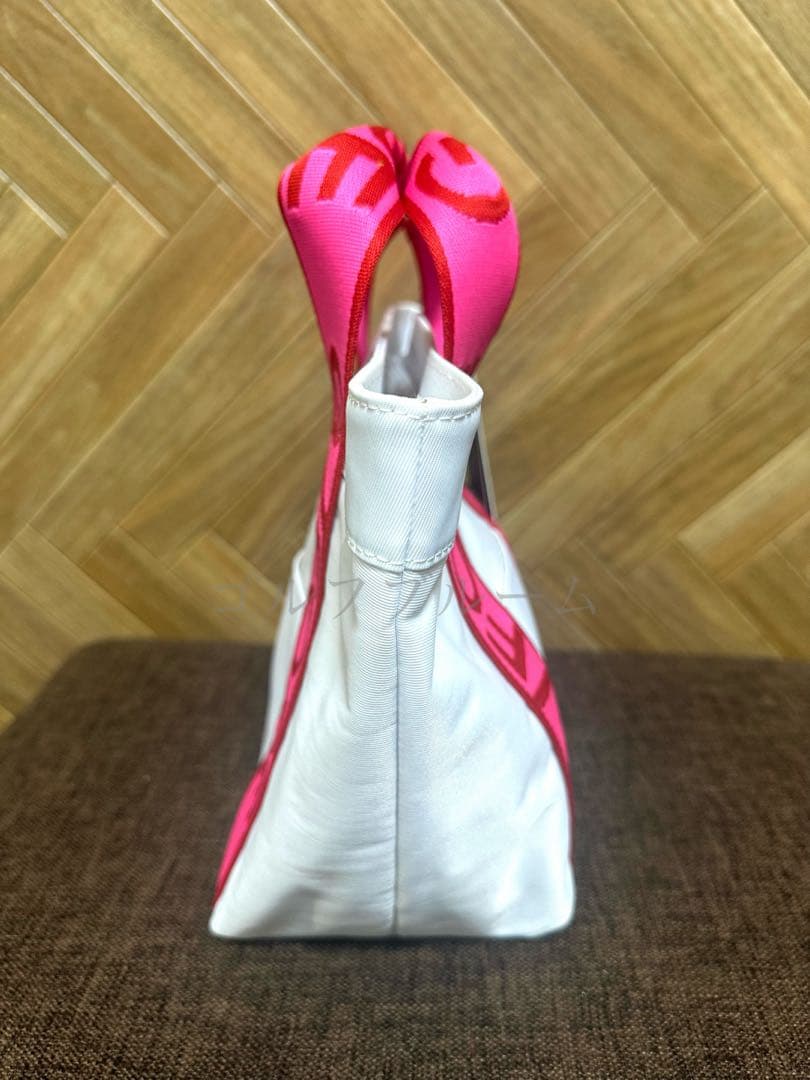 セール❣️☆新作☆G/FOREジーフォア　トートバック　ホワイト×ピンク