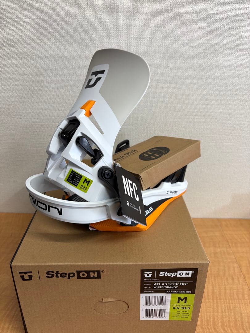 UNION ユニオンATLAS Step On M WHT/ORG 新品未使用