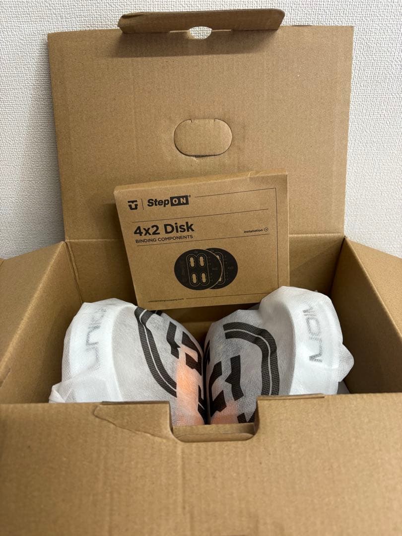 UNION ユニオンATLAS Step On M WHT/ORG 新品未使用