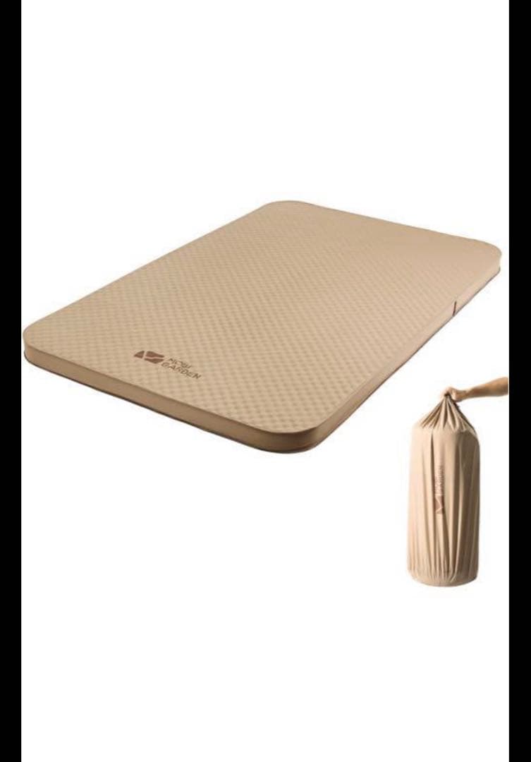 Naturehike ベージュ ダブルマットレス 収納袋付き