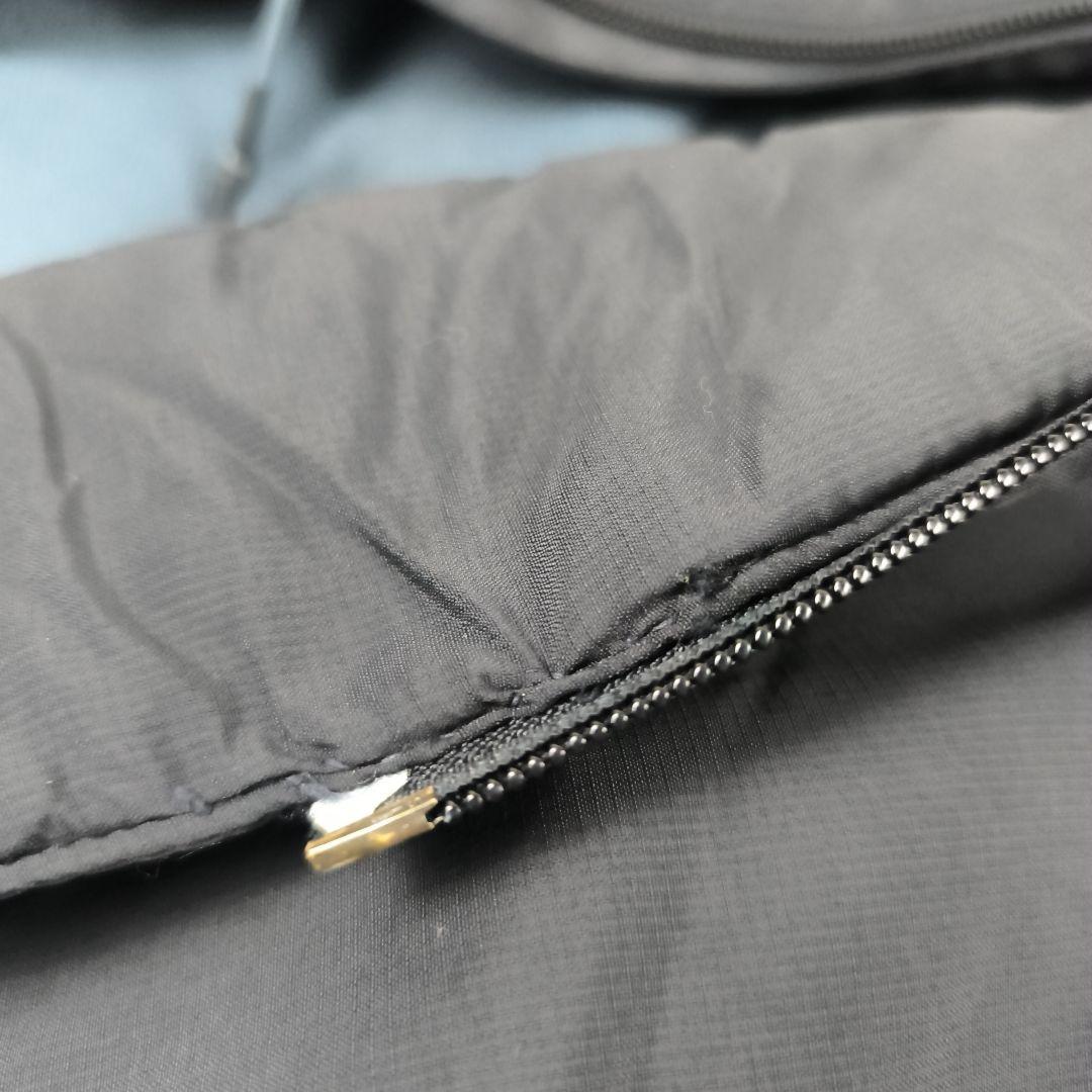 ✨美品✨ アンダーアーマー ベンチコート フード ロゴ刺繍 黒 XL