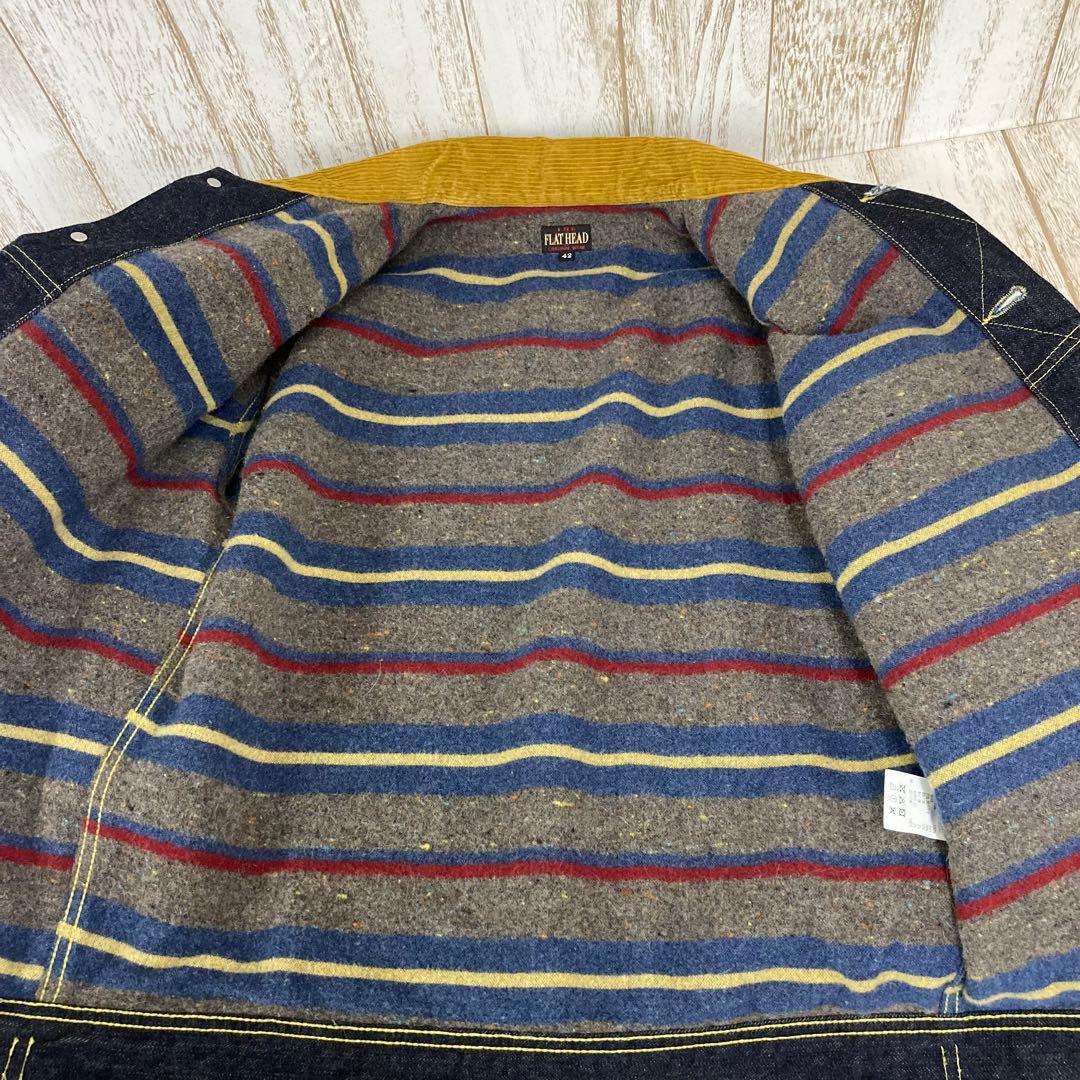 rm-7633) THE FLAT HEAD デニムジャケット