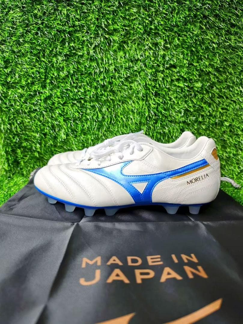 【未使用】ミズノ モレリア サッカースパイク 日本製 箱付き