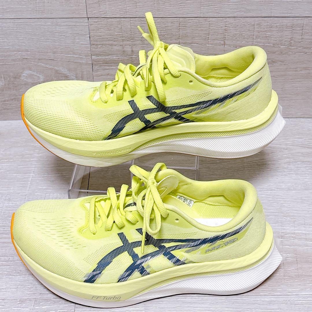 ⭐極美品⭐アシックス ASICS マジックスピード4 25.5㎝ イエロー