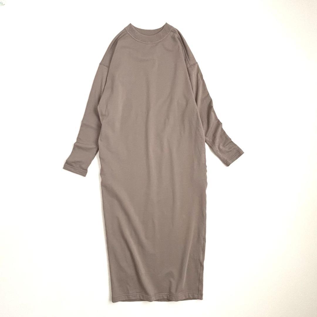 美品 ドゥーズィエムクラス jobs ドレス スウェットワンピース グレージュ