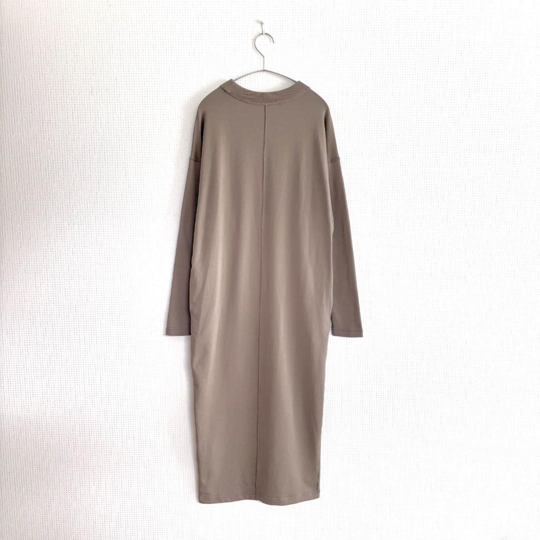 美品 ドゥーズィエムクラス jobs ドレス スウェットワンピース グレージュ