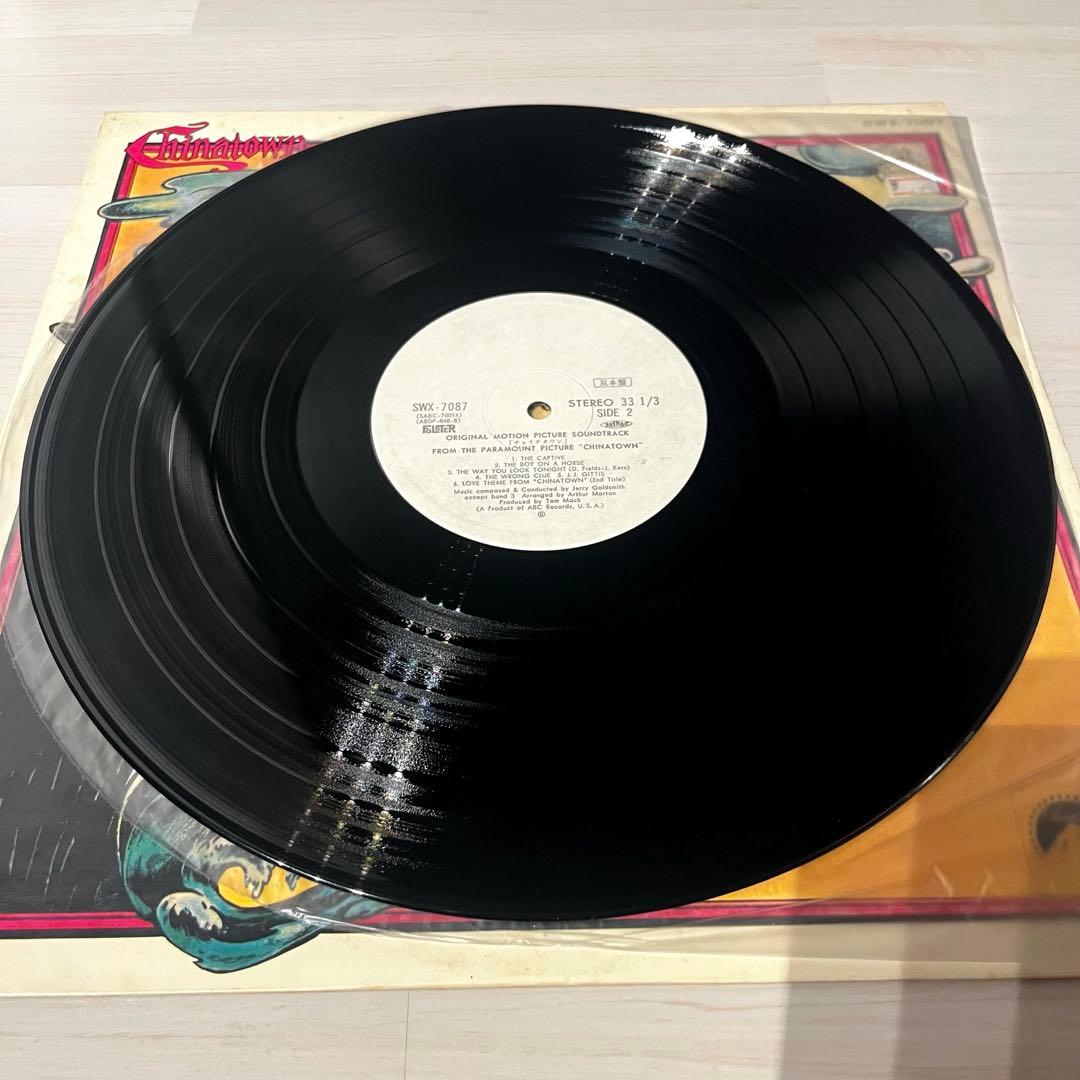 【見本盤】Jerry Goldsmith – Chinatown OST LP