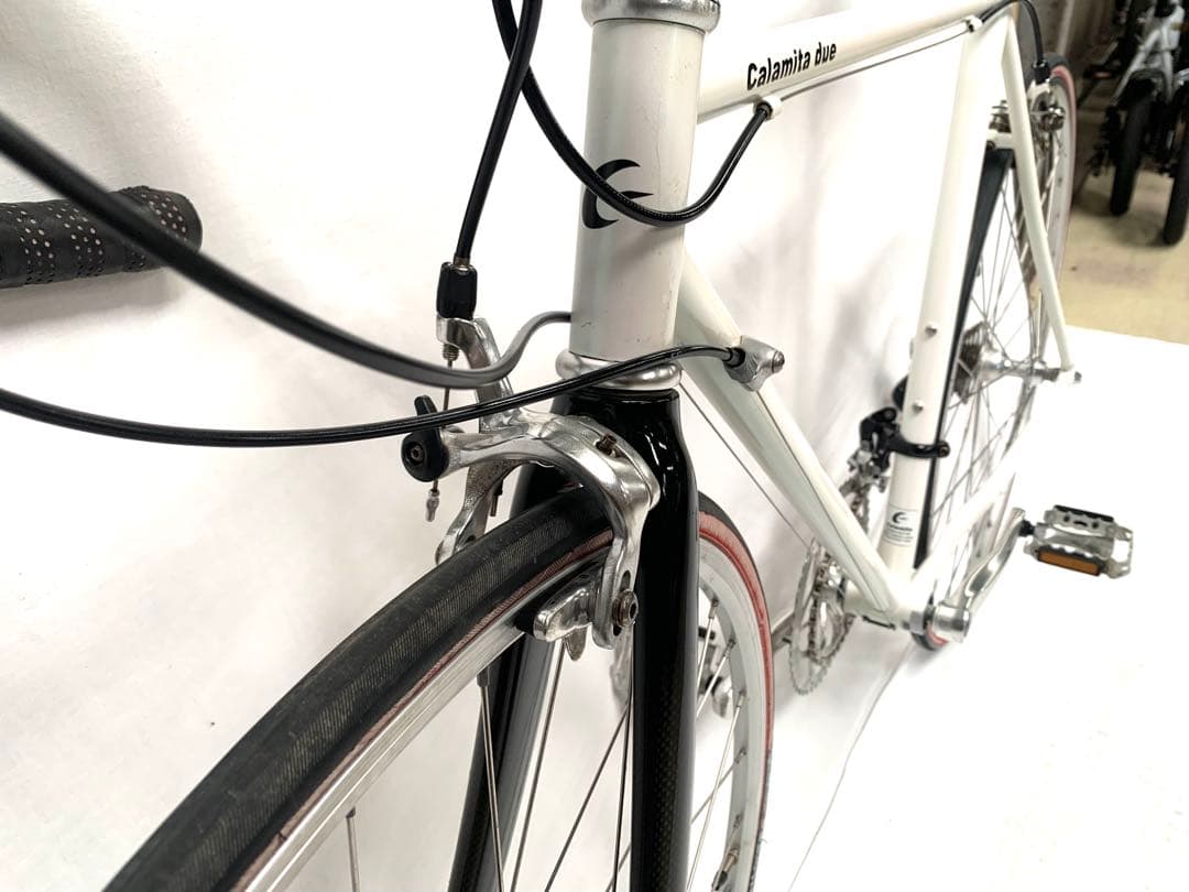 【即乘】送料無料 Calamita dueカーポン ロードバイク9.6キロ18速