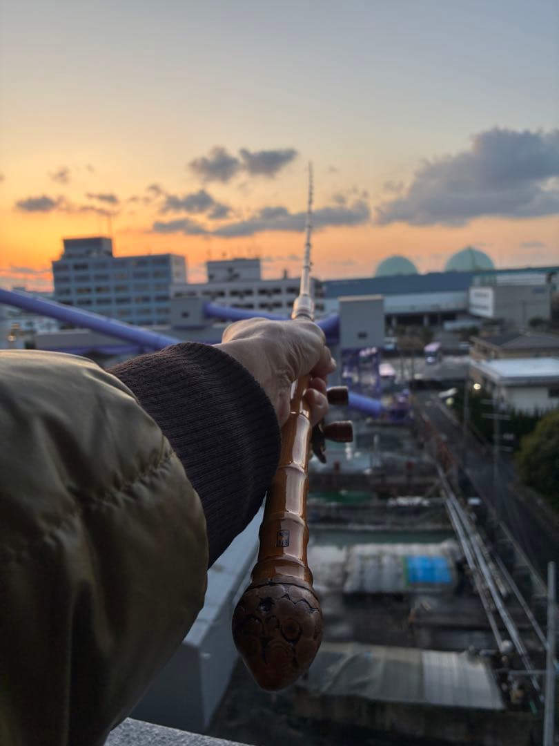 フジsic＋セラミックガイド 自作軟調子ヘチ和竿