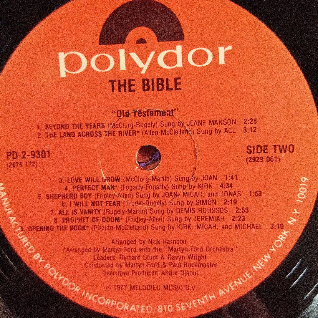 米２LP　THE BIBLE FAMILY OF LOVE　ウ