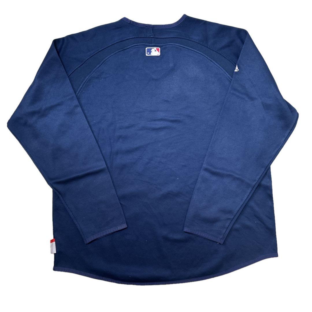 マジェスティック製 レッドソックス ネイビー フリース スウェット XL