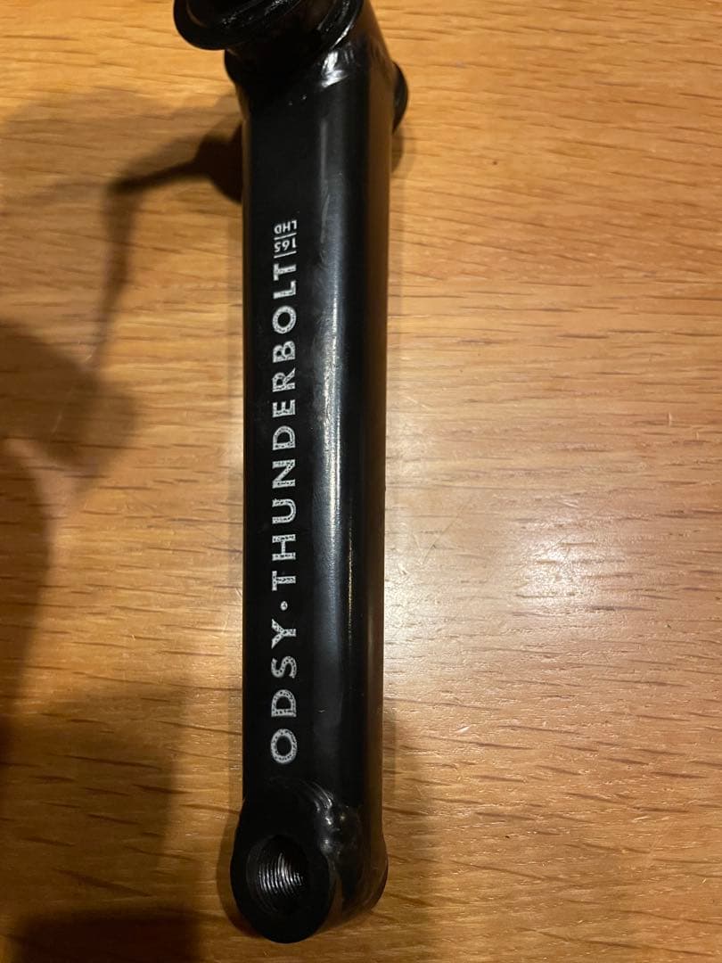 bmx クランク　アーム長165mm LHD（左ドライブ）