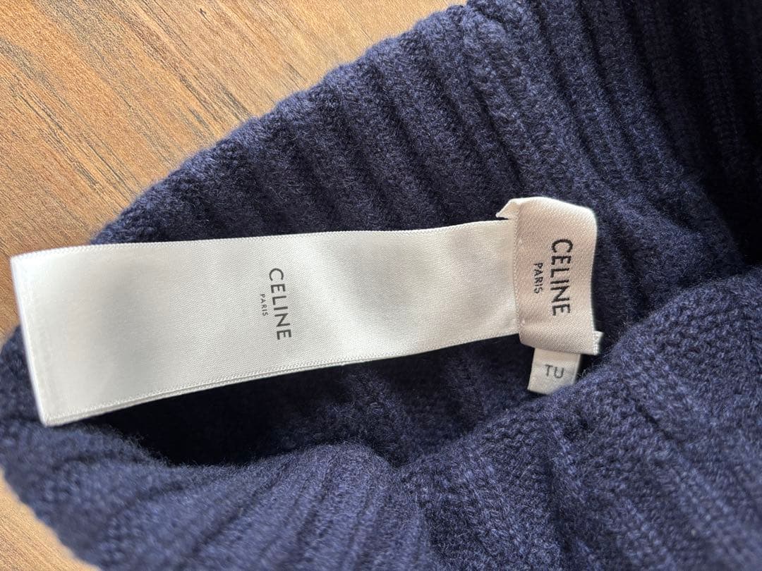 CELINE⭐︎セリーヌ⭐︎カシミアニット帽 試着のみ　鑑定済み