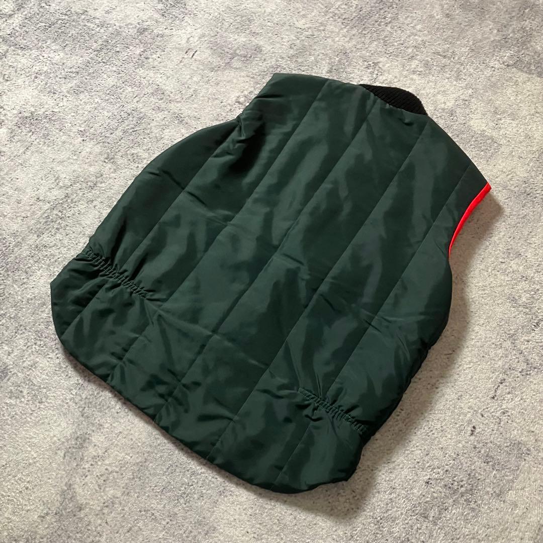 80sAVONSPORTSWEARキルティング中綿ベストグリーンカナダ製