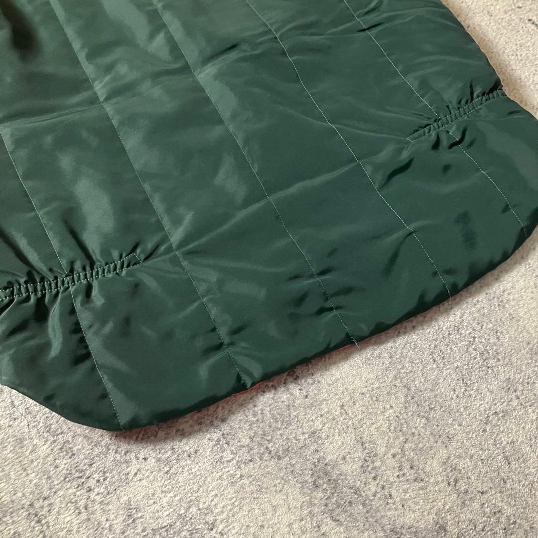 80sAVONSPORTSWEARキルティング中綿ベストグリーンカナダ製