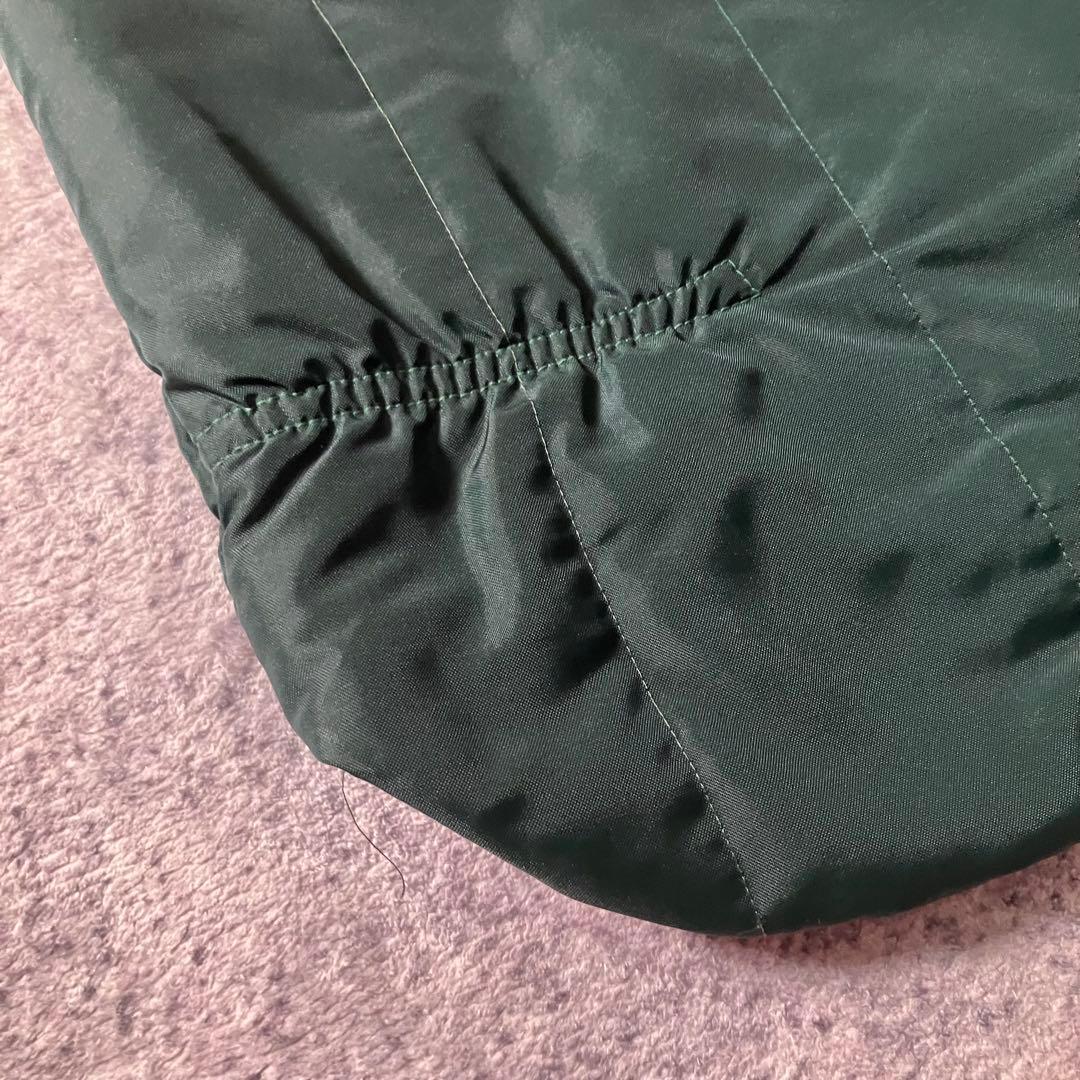 80sAVONSPORTSWEARキルティング中綿ベストグリーンカナダ製