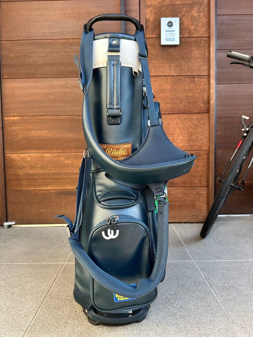 【美品】イエローロブスター　スタンドキャディバッグ　YELLOW LOBSTER