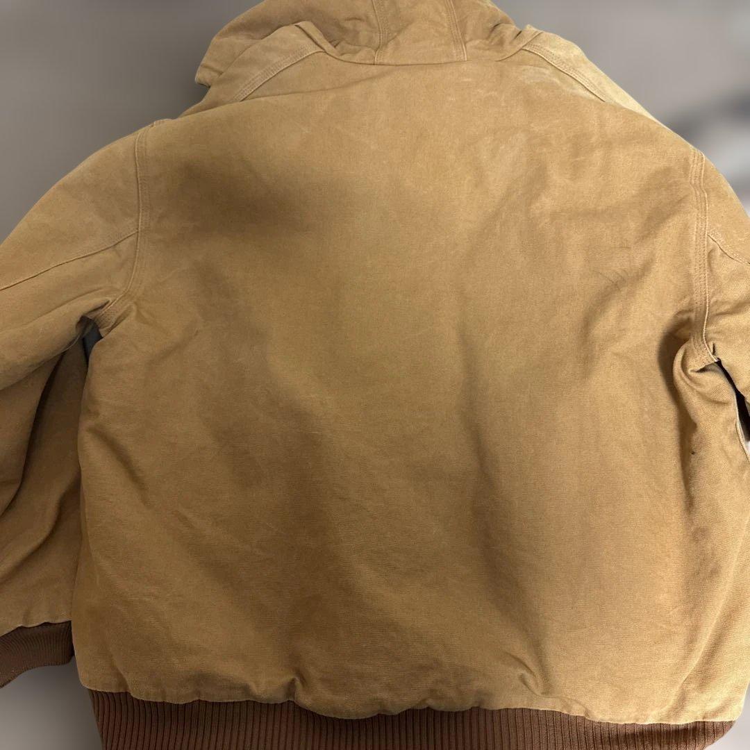 Carhartt フード付きアクティブジャケット 2XL ブラウン