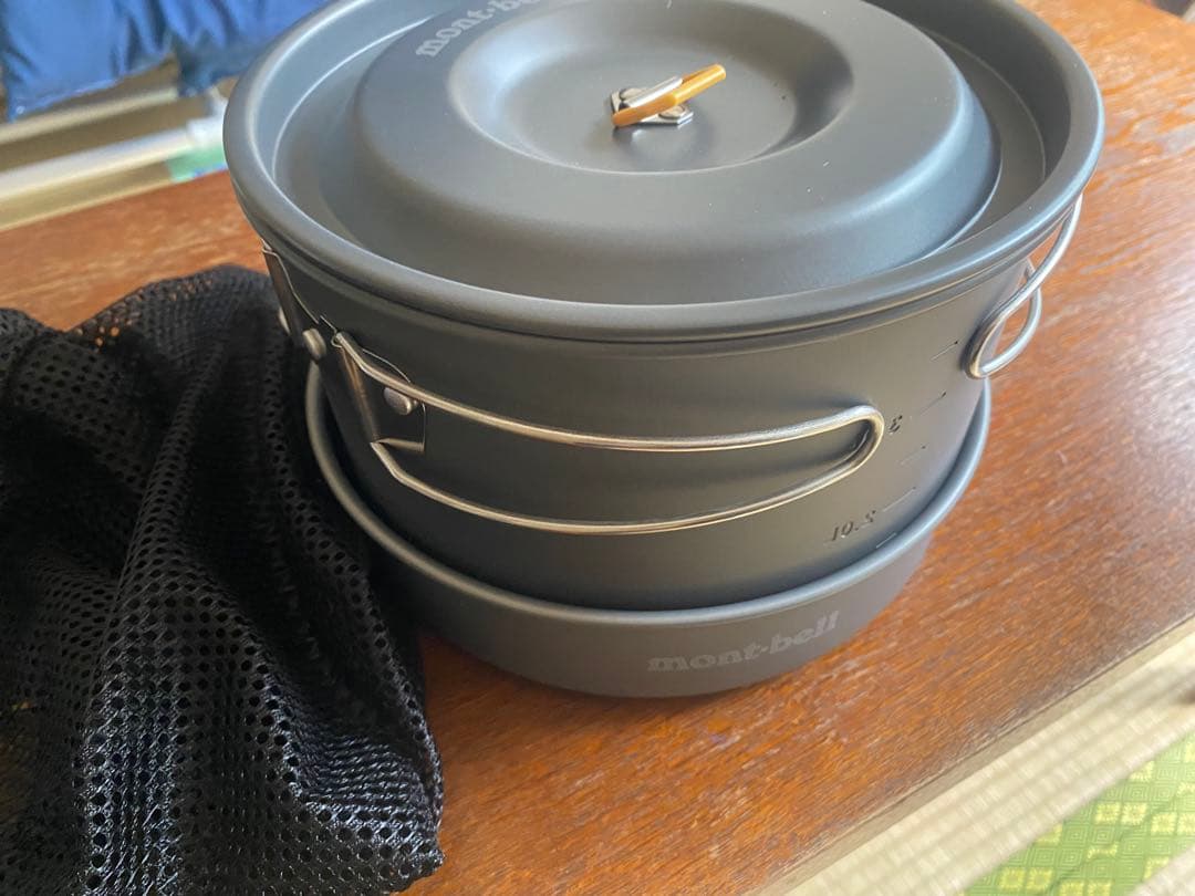 【未使用】モンベル アルパインクッカー18+20パンセット