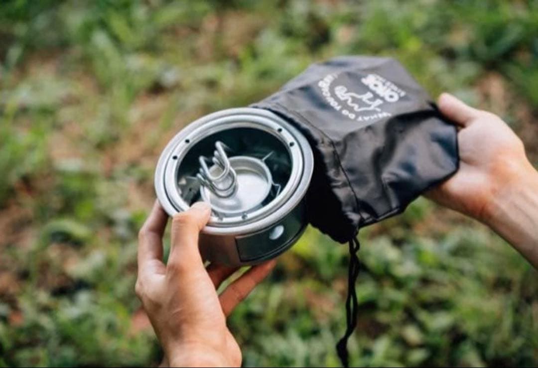 【新品未使用】尾上製作所 ミニかまど/焚き火台 MK-125/卓上コンロ　防災