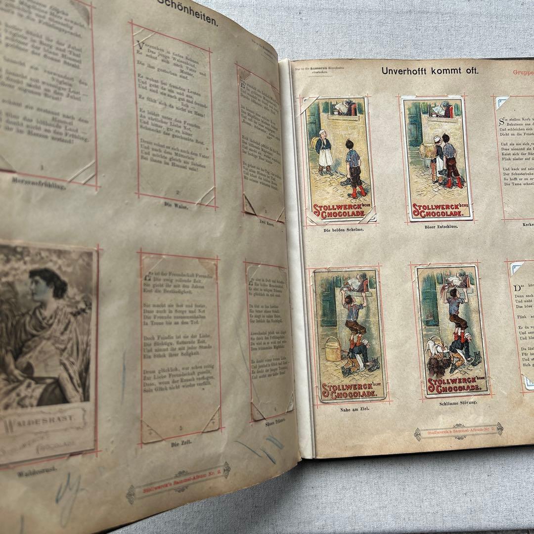 稀少 アンティーク洋書 Albumアルバム ドイツ古書