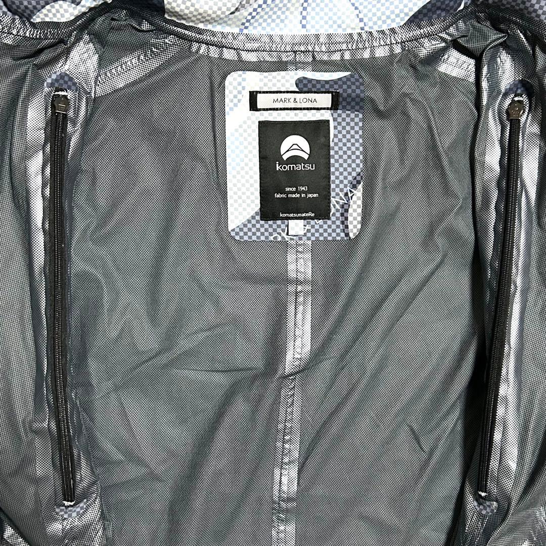 【MARK & LONA】ナイロンジャケット ゴルフ KOMATSU製 L相当